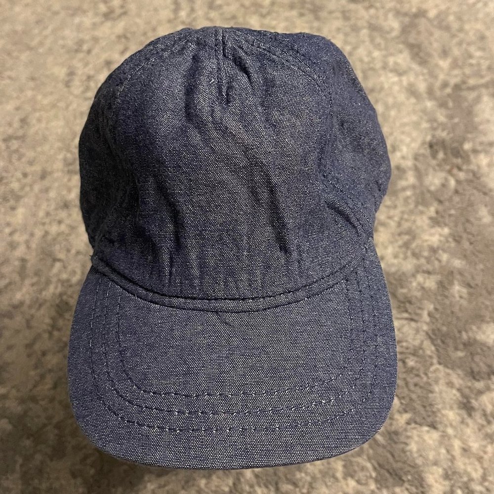 Old Navy Chambray Baseball Cap (Unisex) 12-18 months